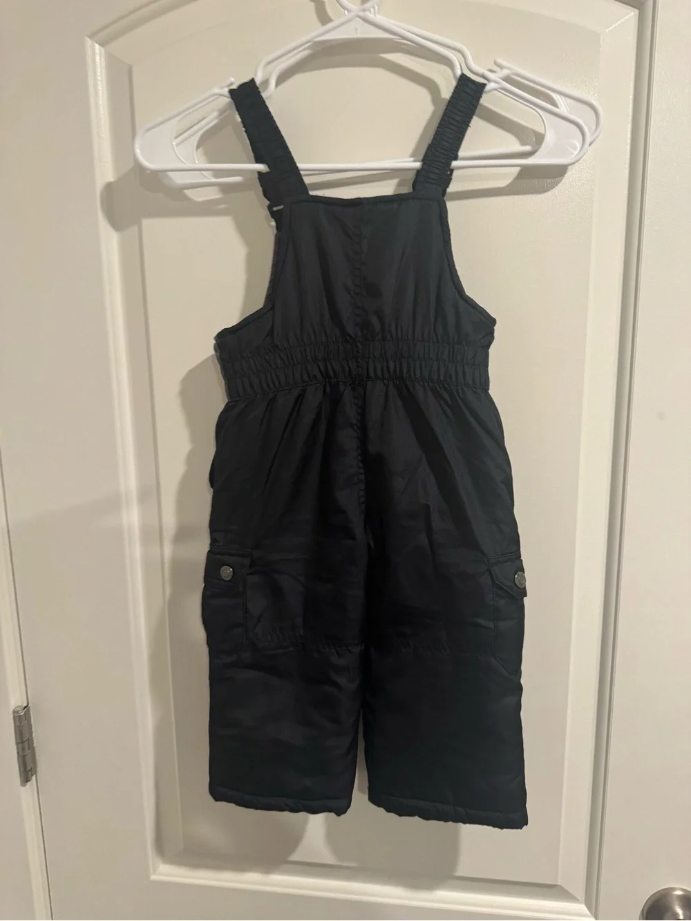 Carter's Gray and Black Insulated Snow Overalls